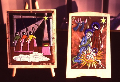 enamels by Angelo and Mary Virginia Marelli